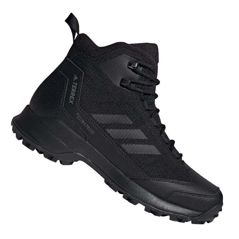 Adidas Terrex Mens Heron Mid CW CP Winter Shoes - Black