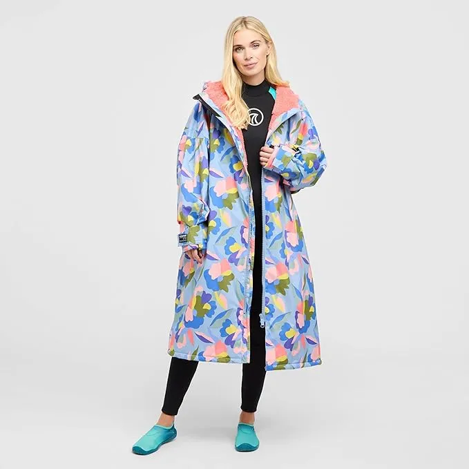 Adult Changing Robe | Abstract Floral Print