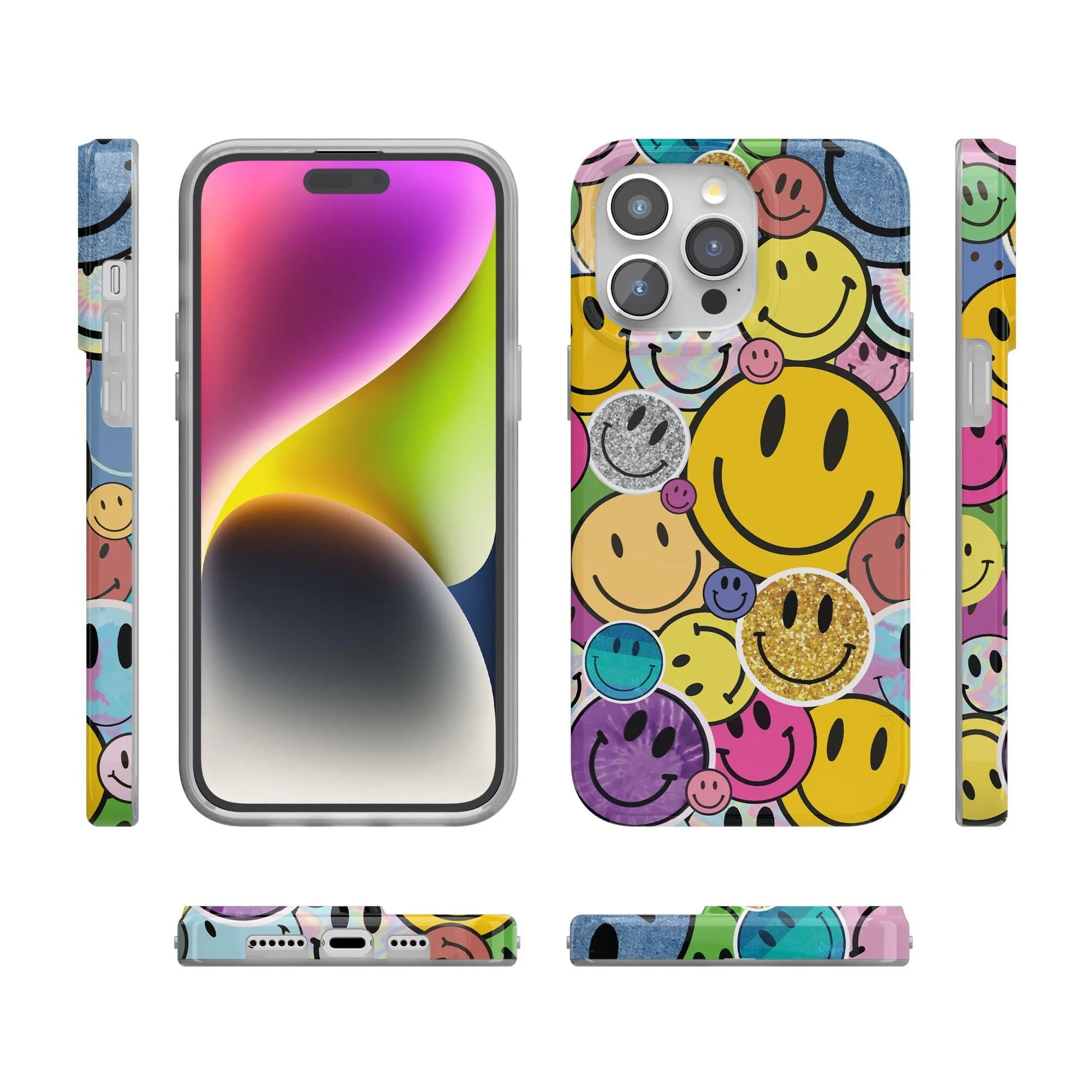 All Smiles | Smiley Face Sticker Case