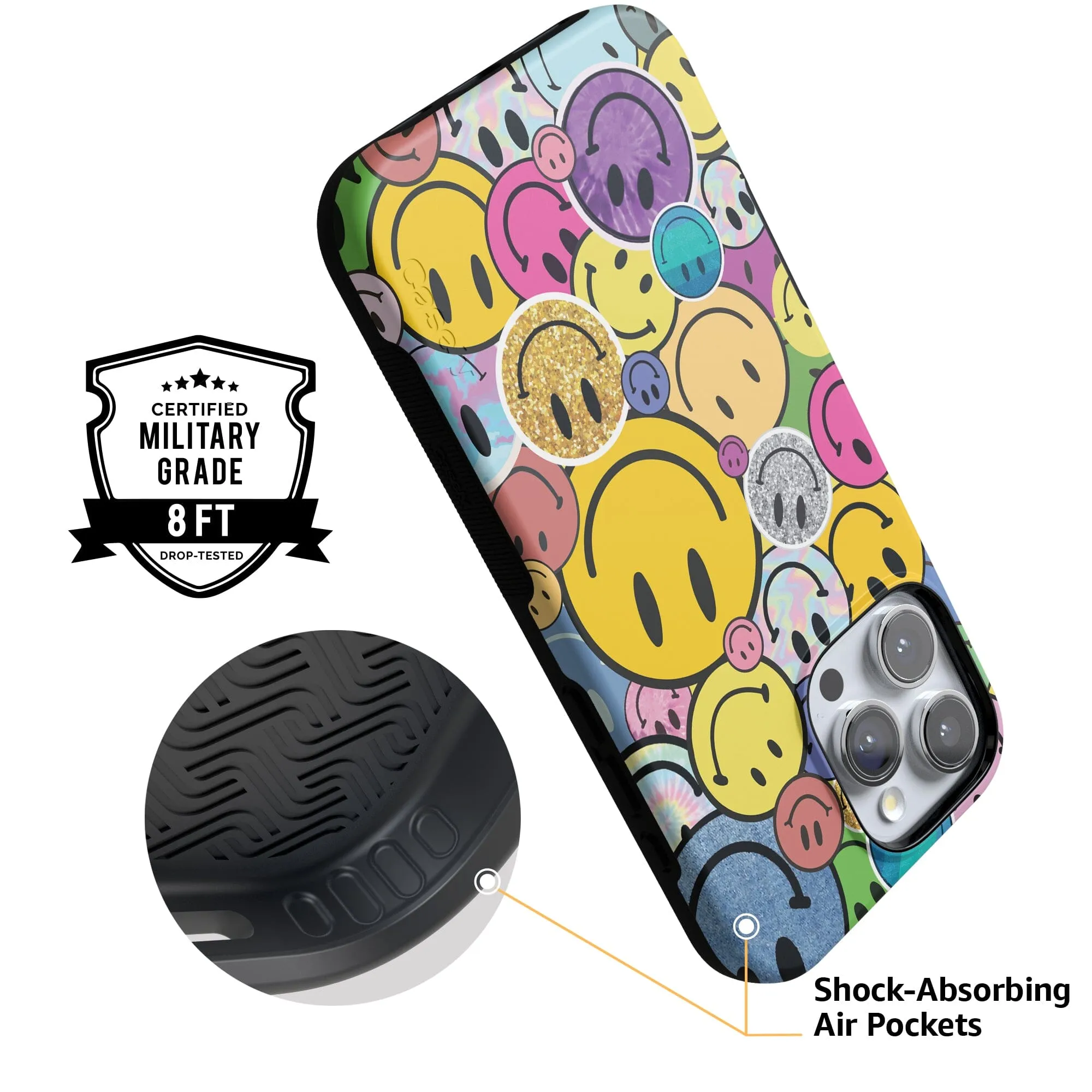 All Smiles | Smiley Face Sticker Case