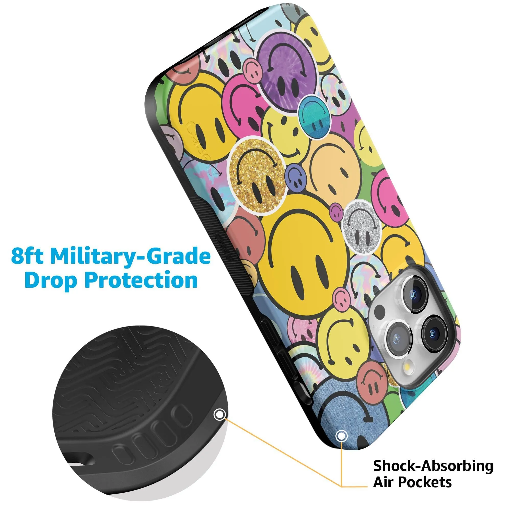 All Smiles | Smiley Face Sticker Case