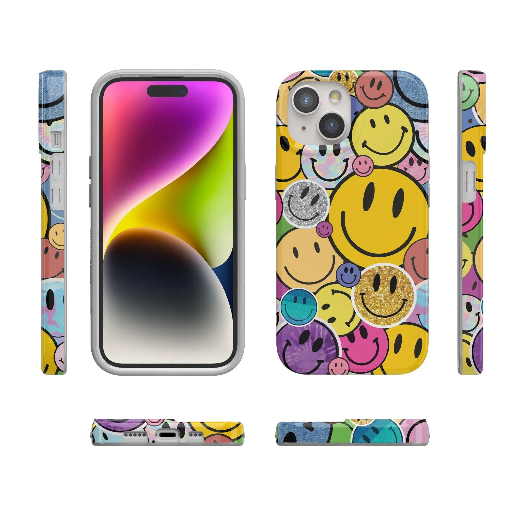 All Smiles | Smiley Face Sticker Case