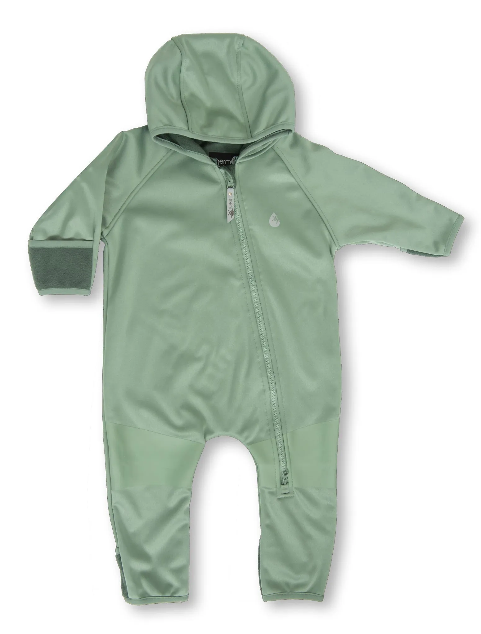 All-Weather Fleece Onesie - Basil