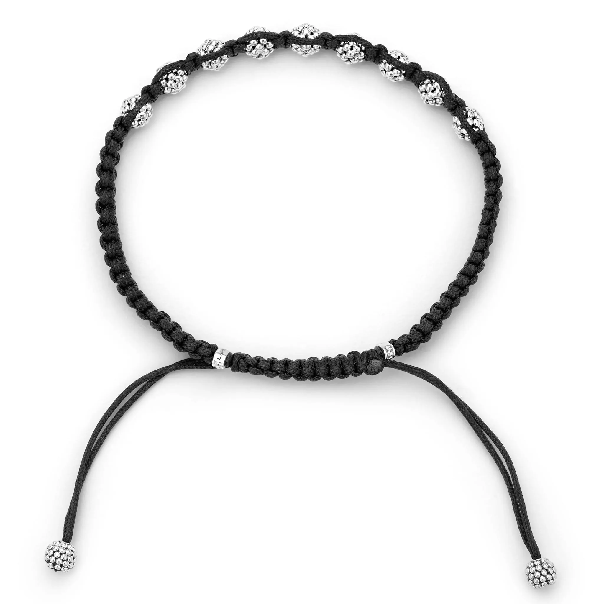 Anthem Black Macrame Bracelet