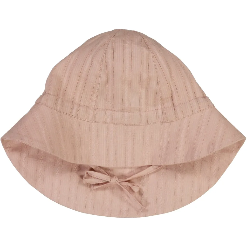 Baby Girl Sun Hat - misty rose