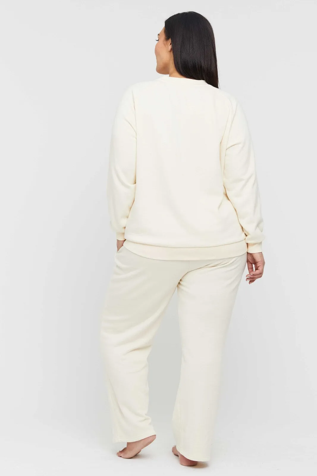 Bamboo Essential Trackpant - Winter White