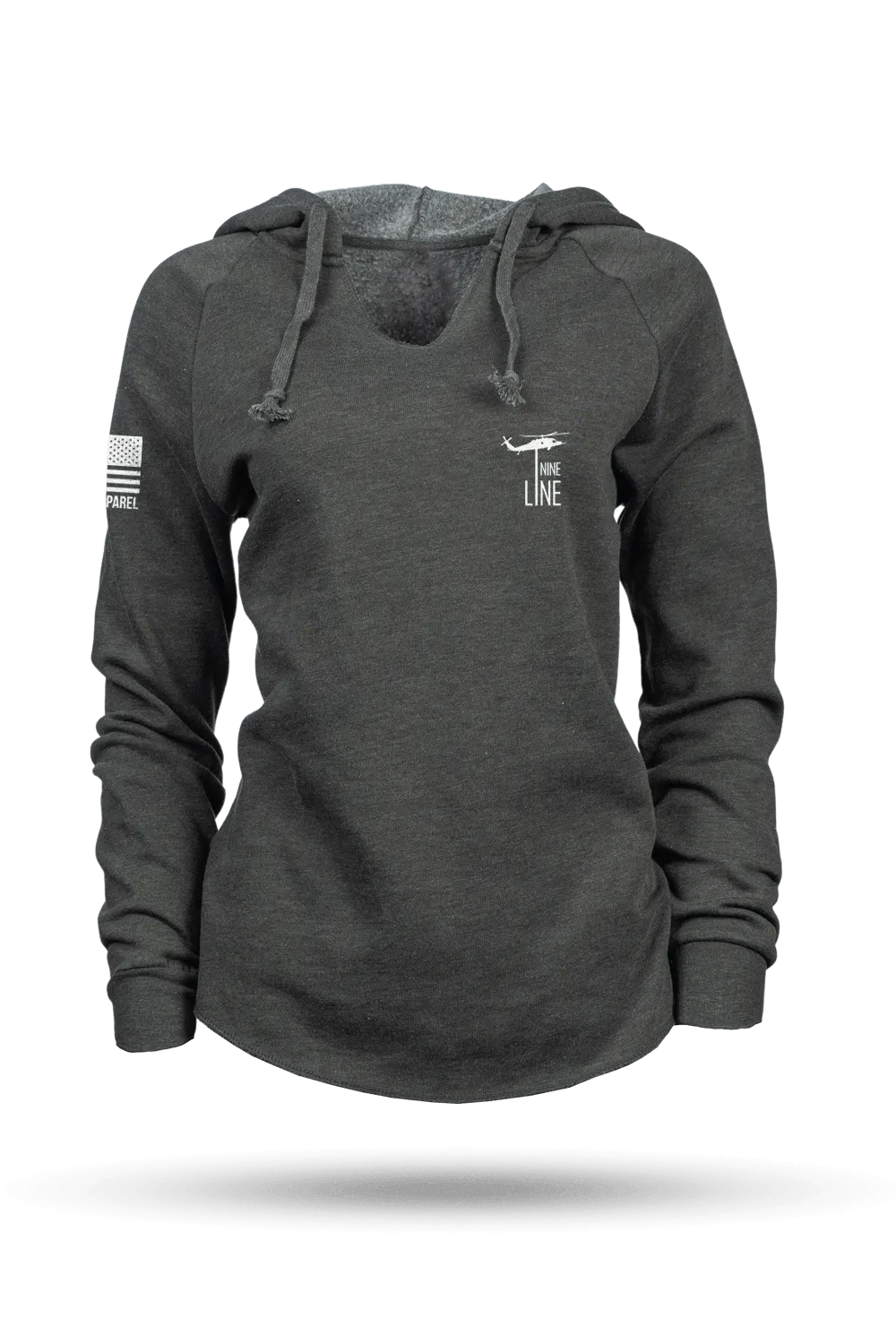 Basic - Lightweight Women's V-Neck Hoodie