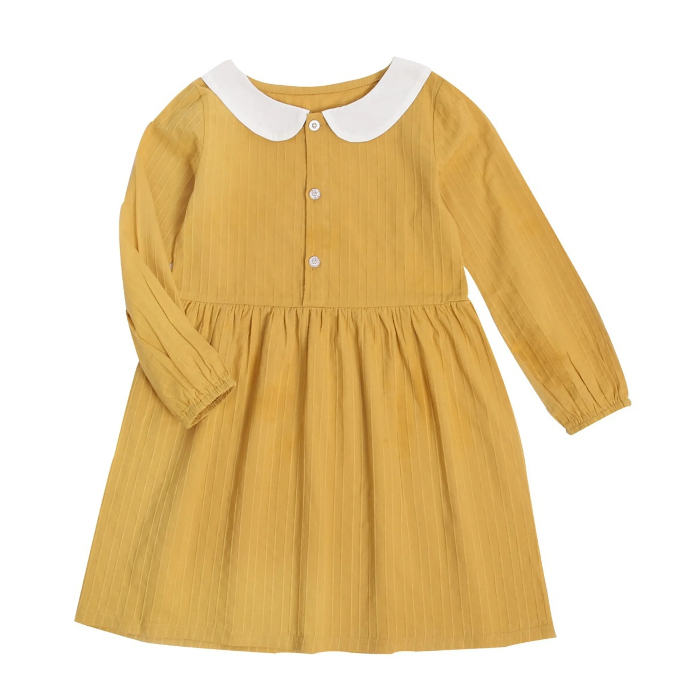 Beautiful Full Sleeve Plain Girls Dress