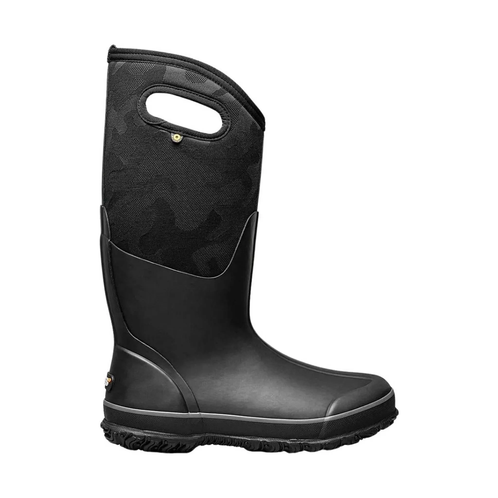 Bogs Women's Classic Tall Tonal Camo Rain Boot - Black