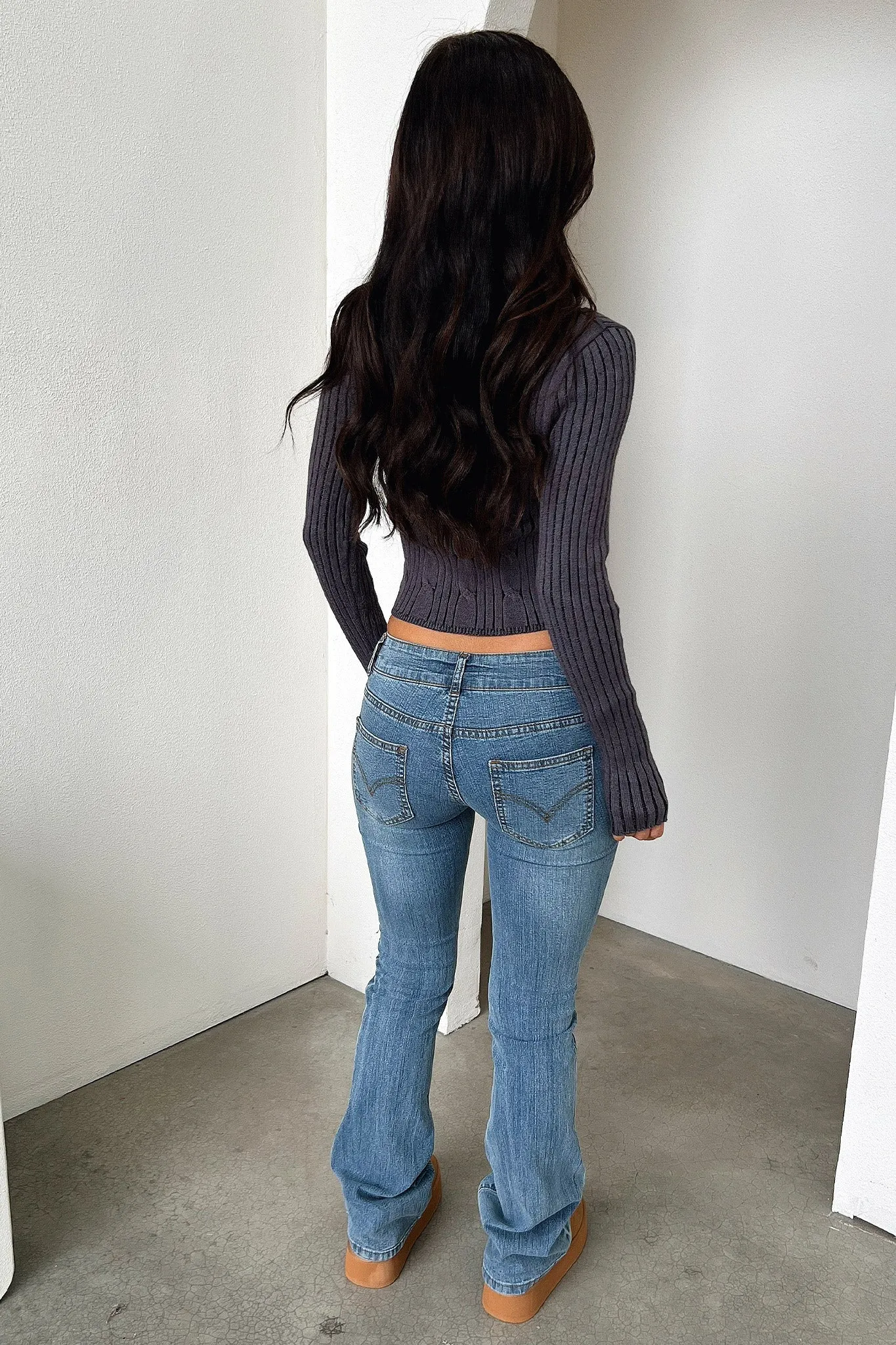 Braxton Low Rise Jeans - Blue