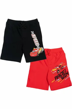 Cars French Terry 2 Pack Shorts