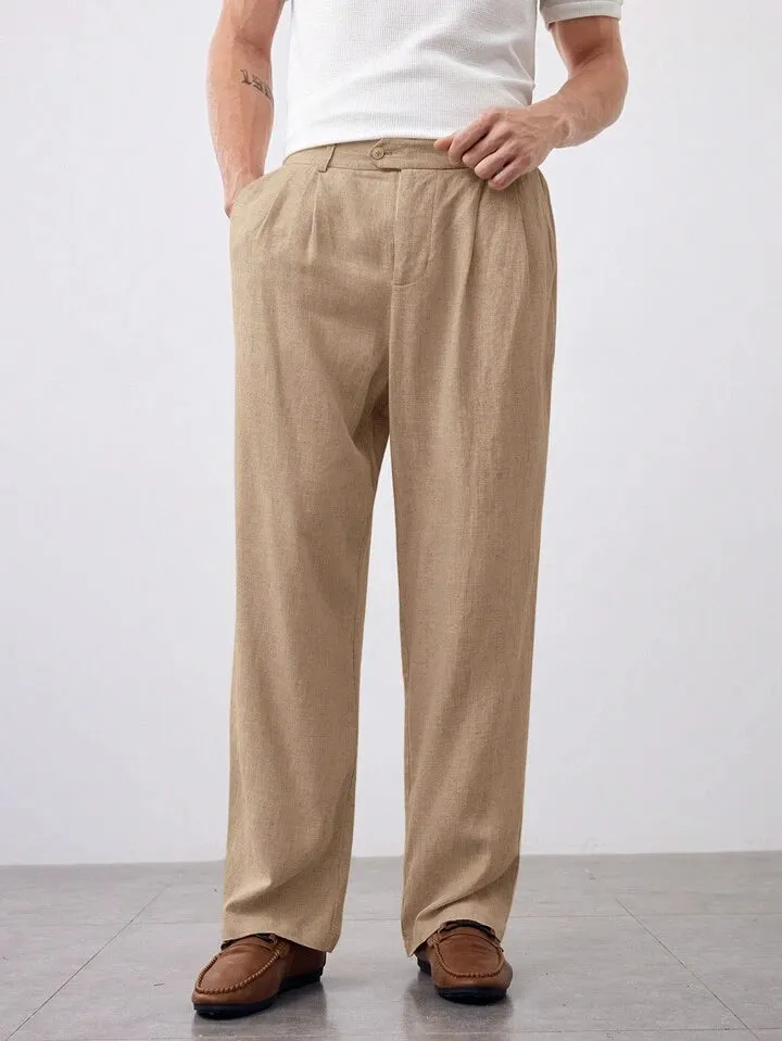 Casual Korean Linen Pants