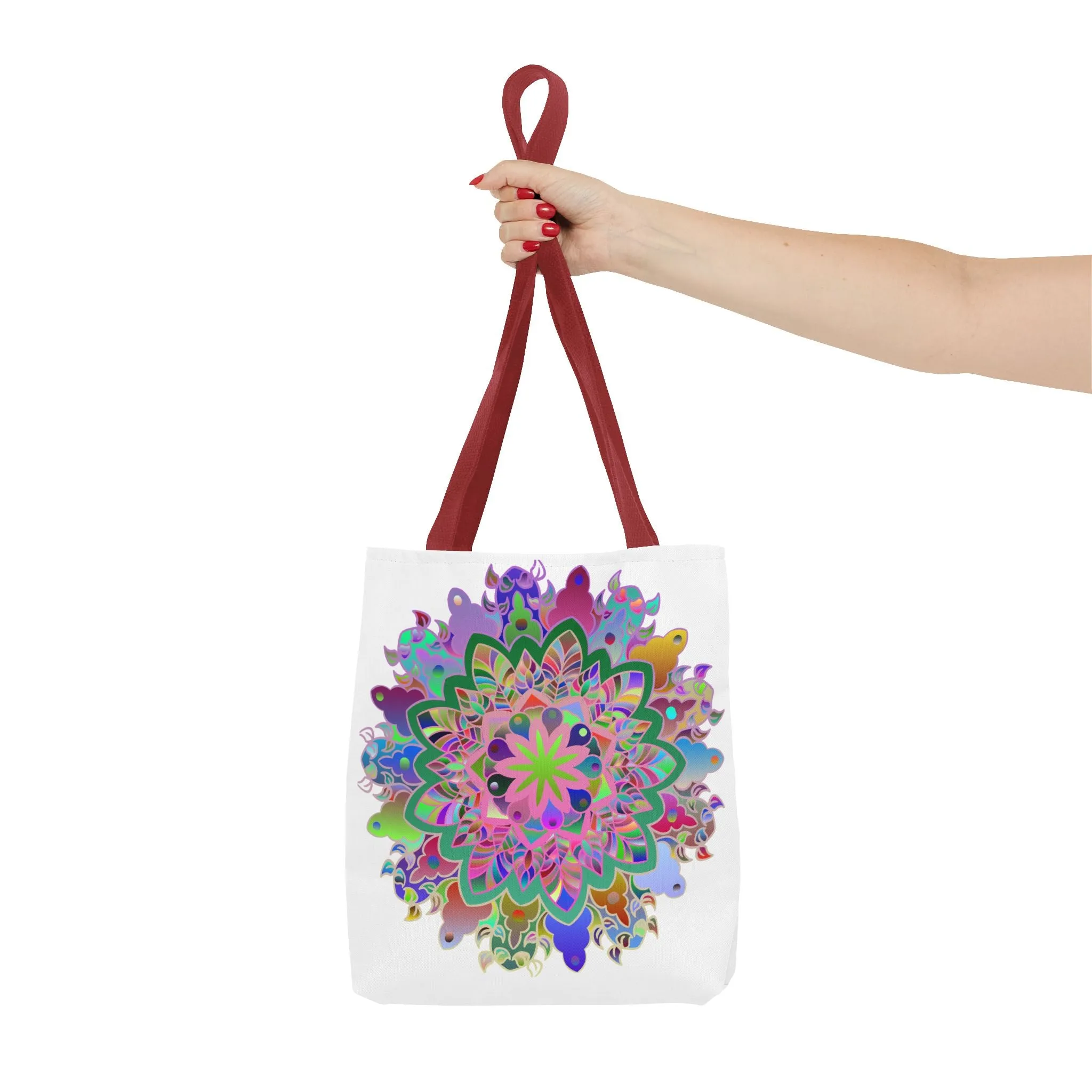 Colorful Mandala Tote Bag (AOP) 2