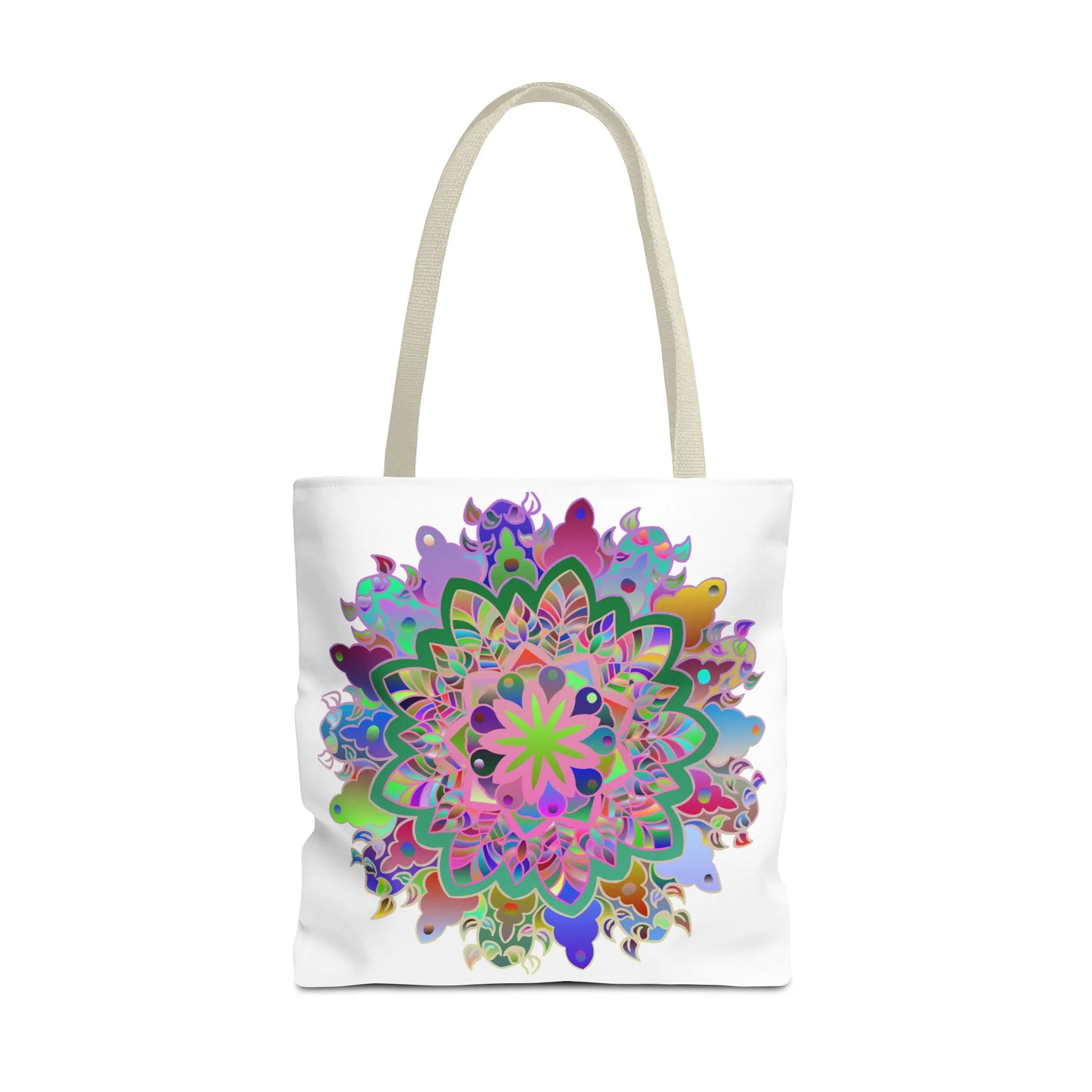 Colorful Mandala Tote Bag (AOP) 2