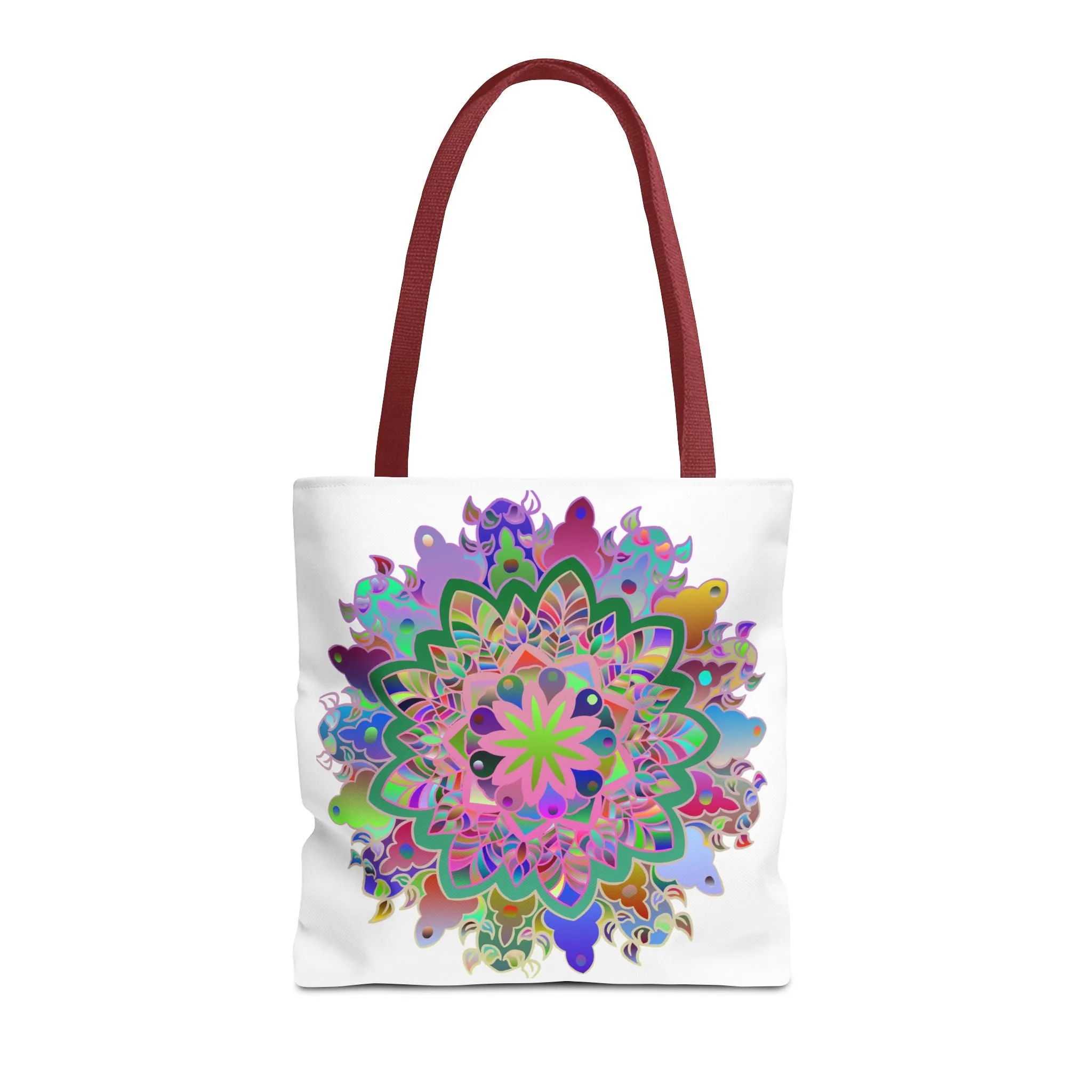 Colorful Mandala Tote Bag (AOP) 2