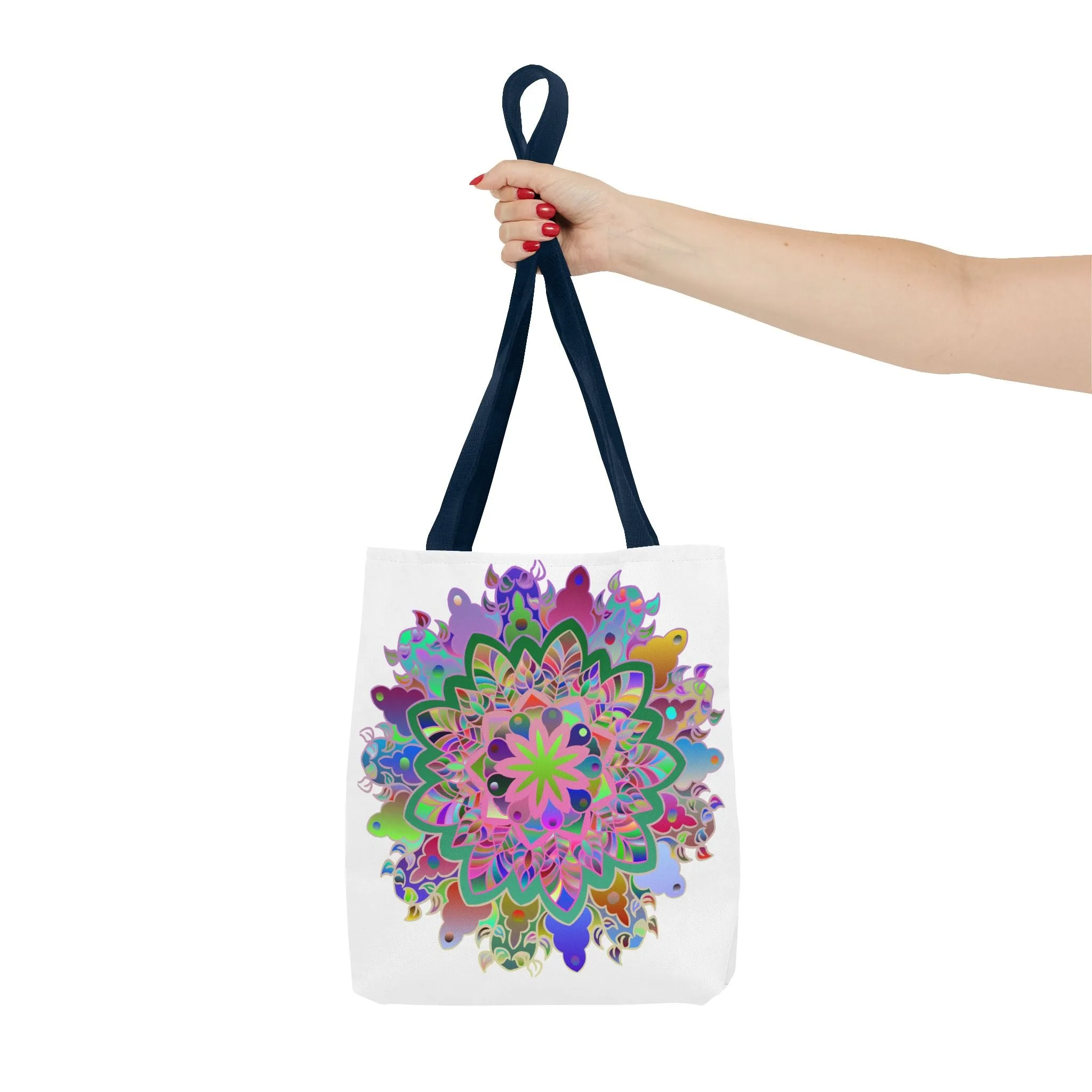 Colorful Mandala Tote Bag (AOP) 2