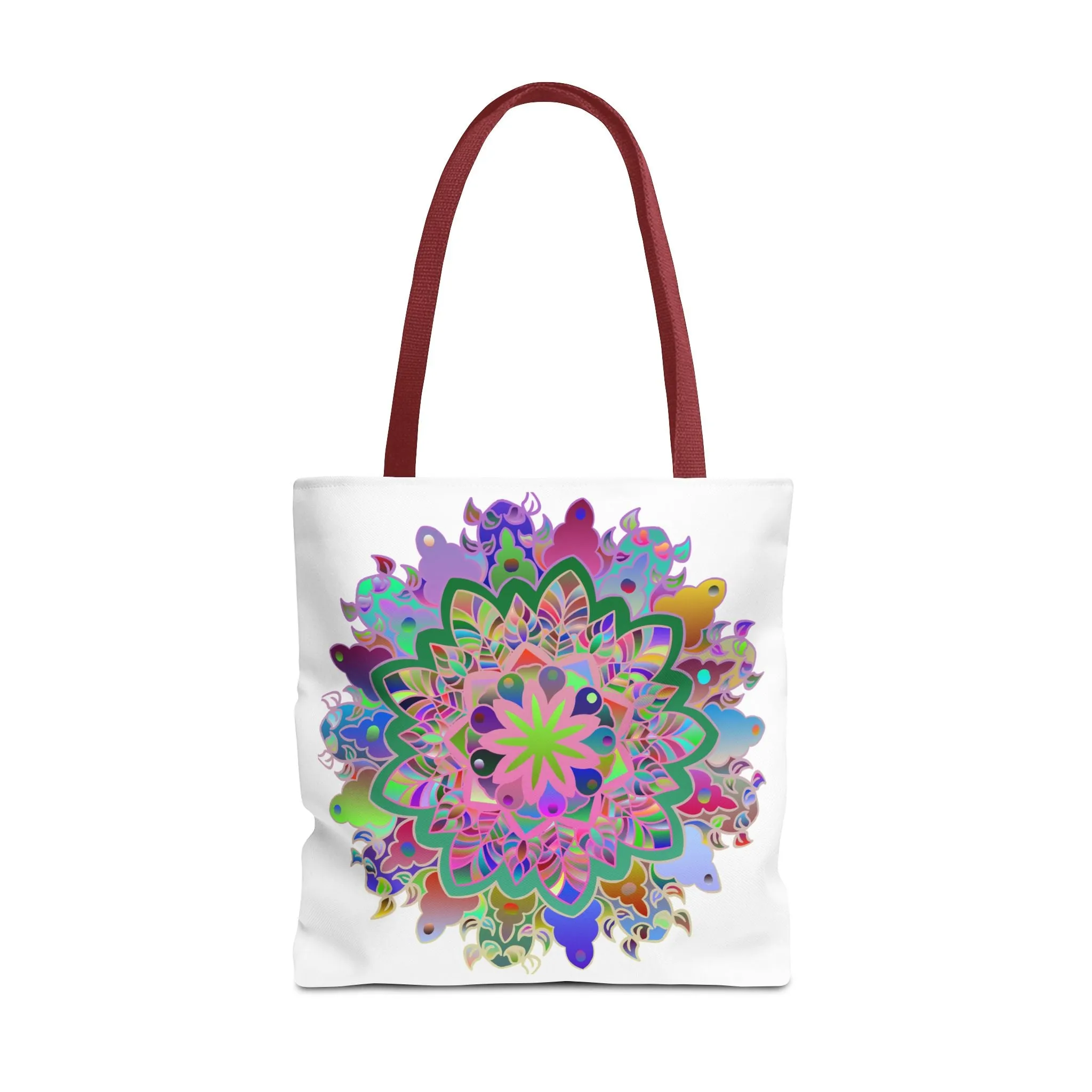 Colorful Mandala Tote Bag (AOP) 2