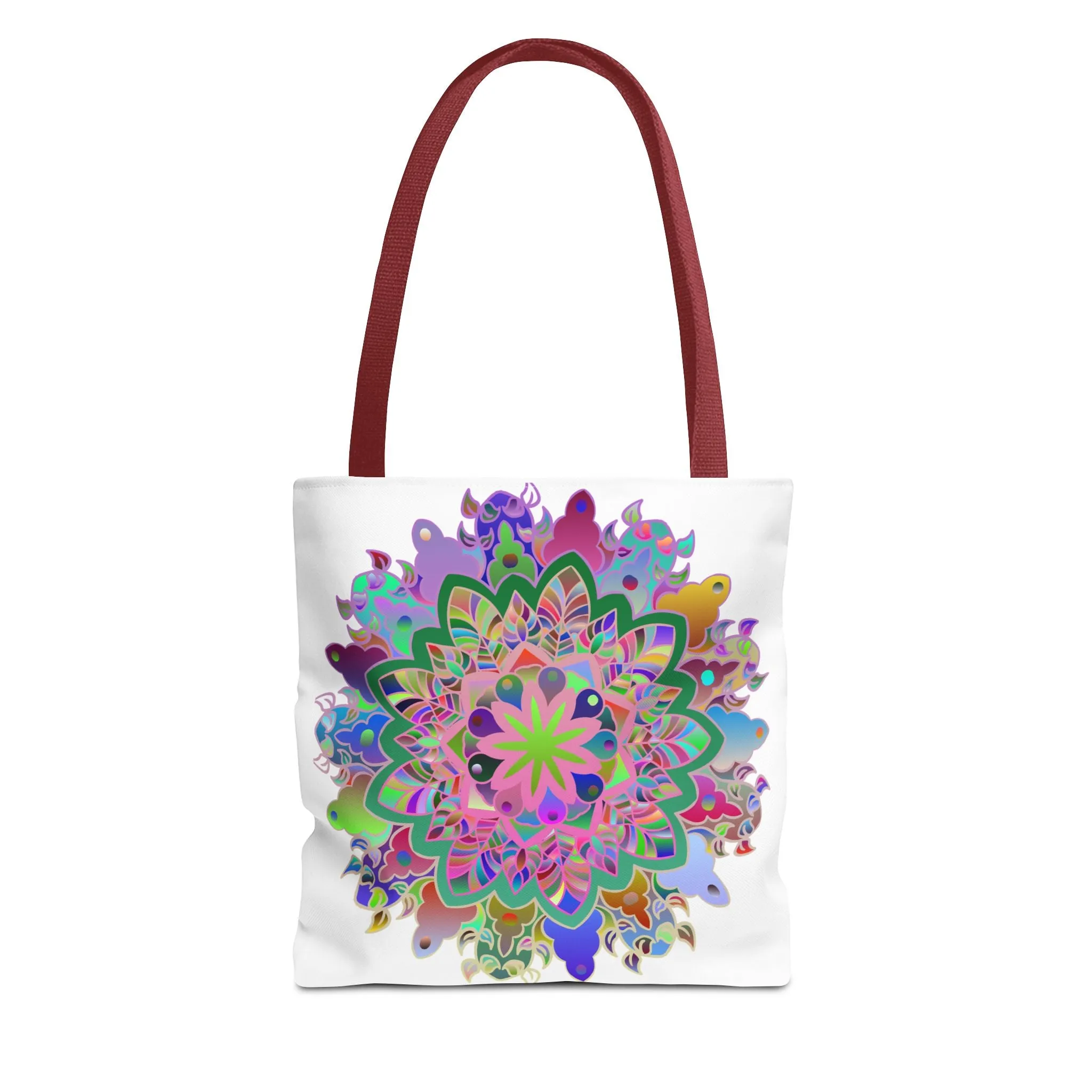 Colorful Mandala Tote Bag (AOP) 2