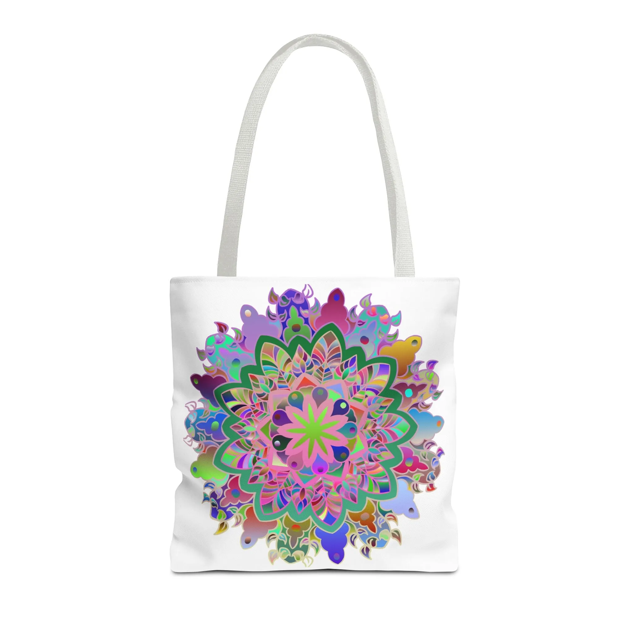 Colorful Mandala Tote Bag (AOP) 2