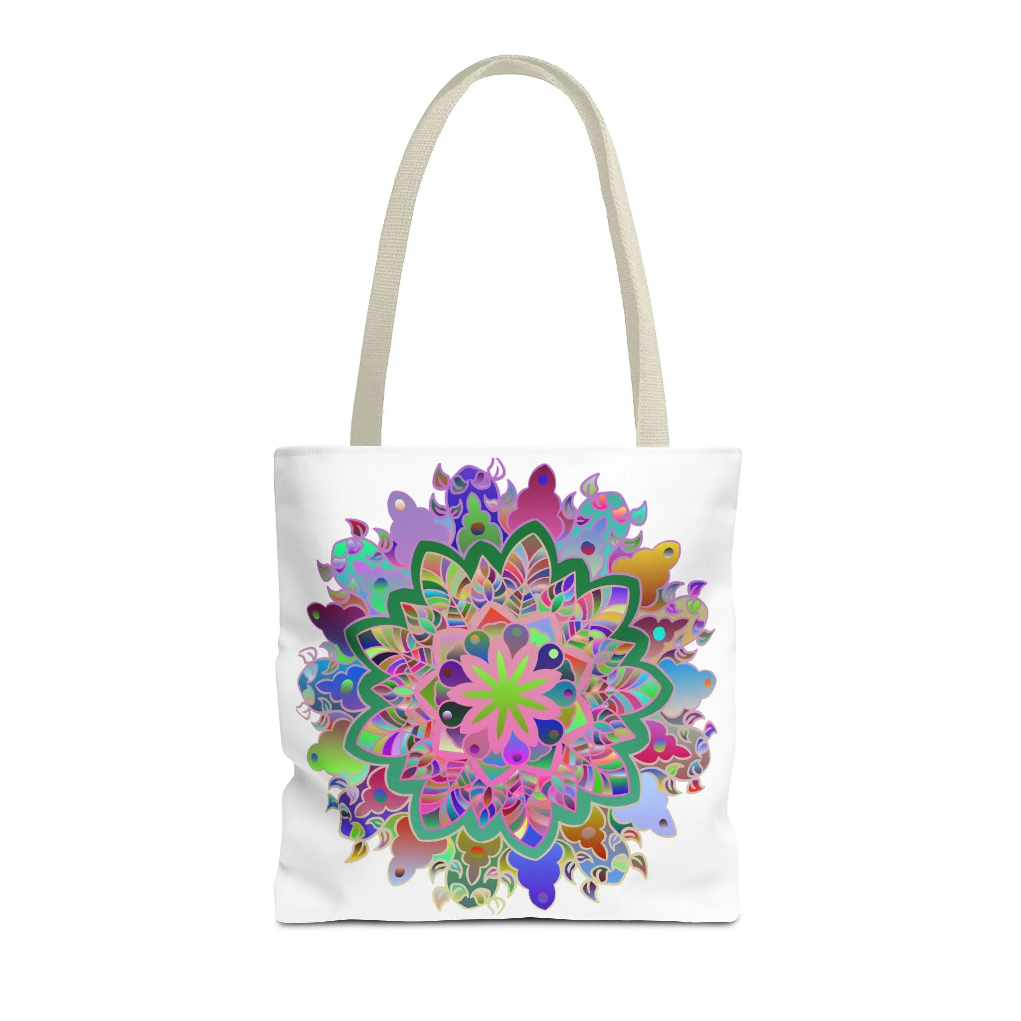 Colorful Mandala Tote Bag (AOP) 2