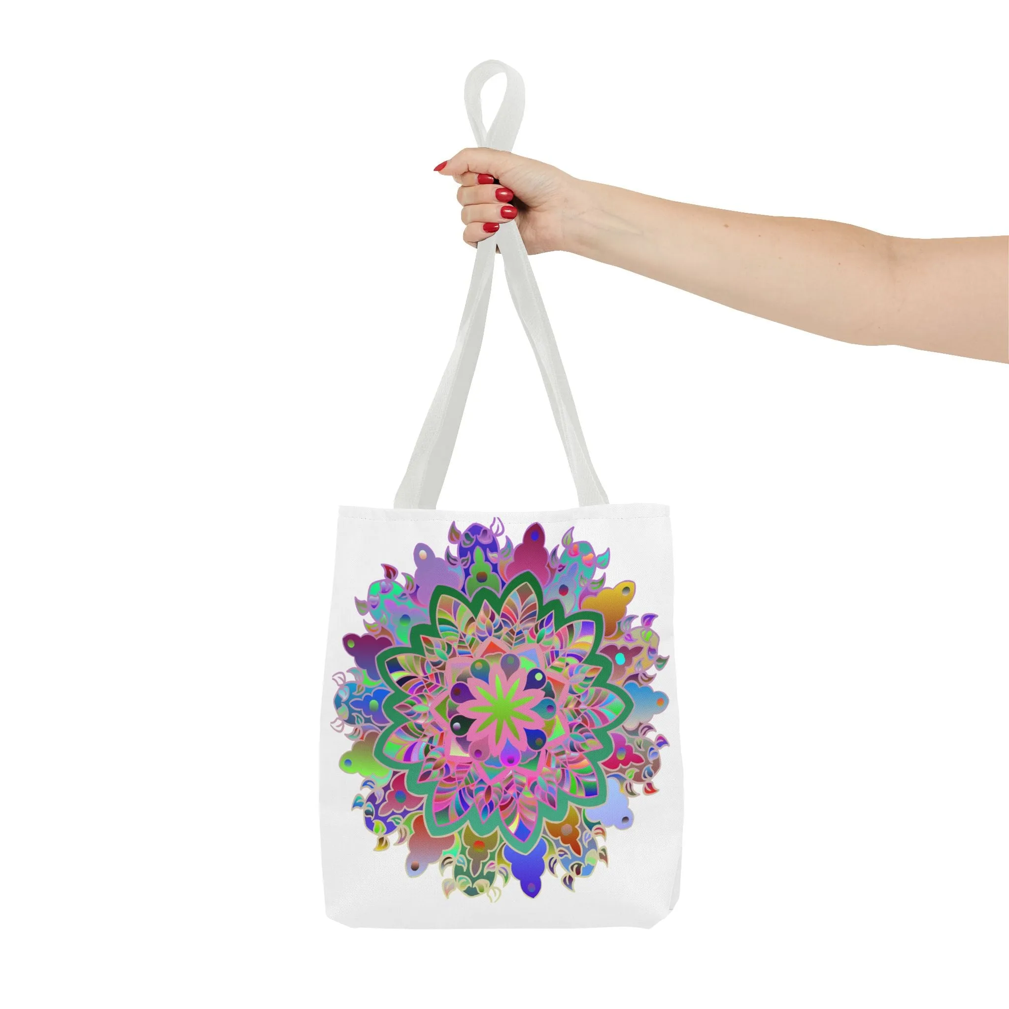 Colorful Mandala Tote Bag (AOP) 2