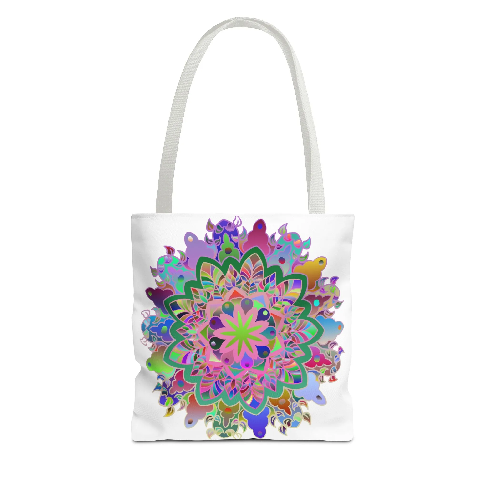 Colorful Mandala Tote Bag (AOP) 2