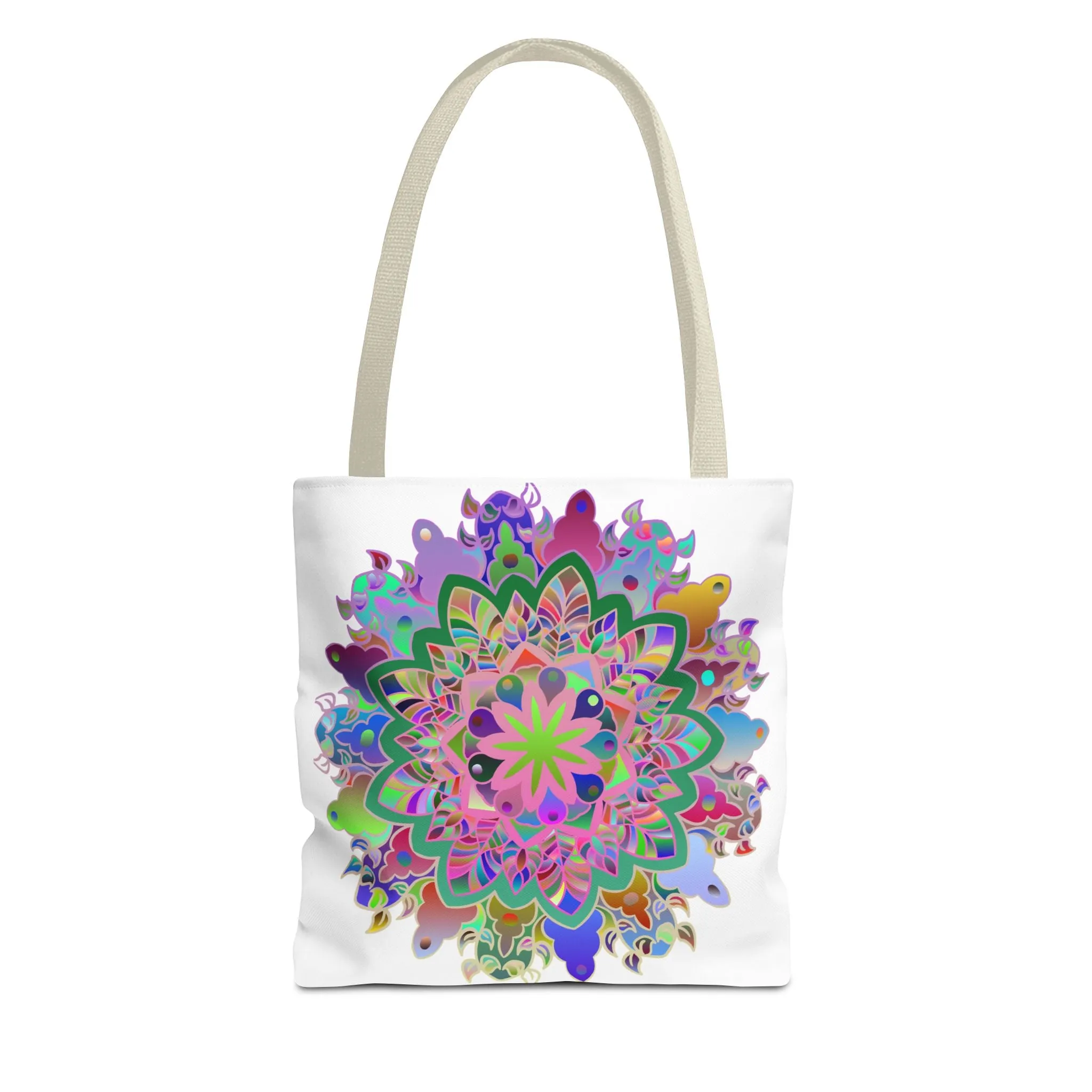 Colorful Mandala Tote Bag (AOP) 2