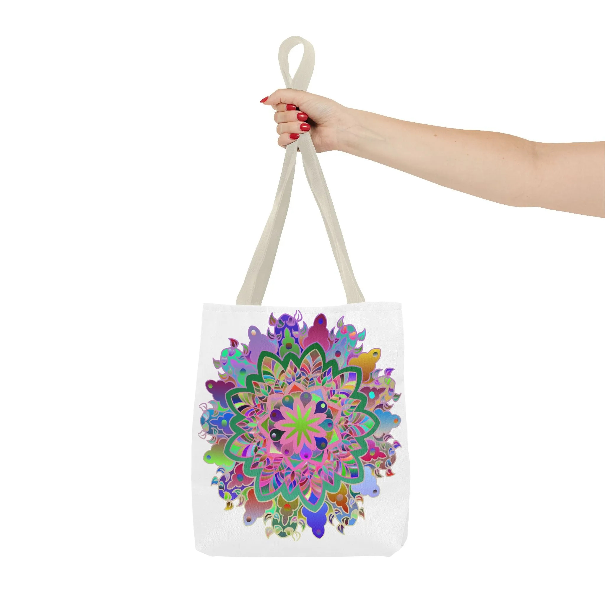 Colorful Mandala Tote Bag (AOP) 2