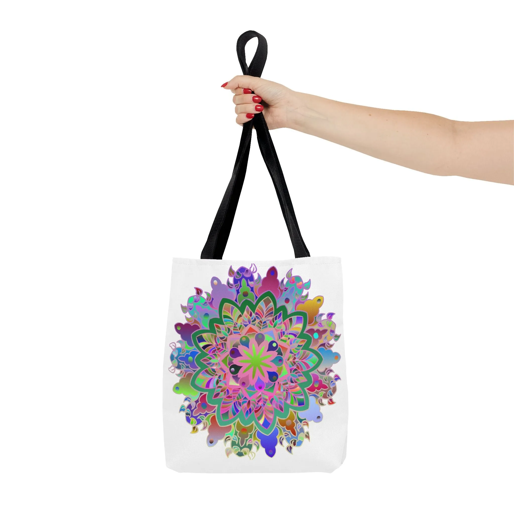 Colorful Mandala Tote Bag (AOP) 2