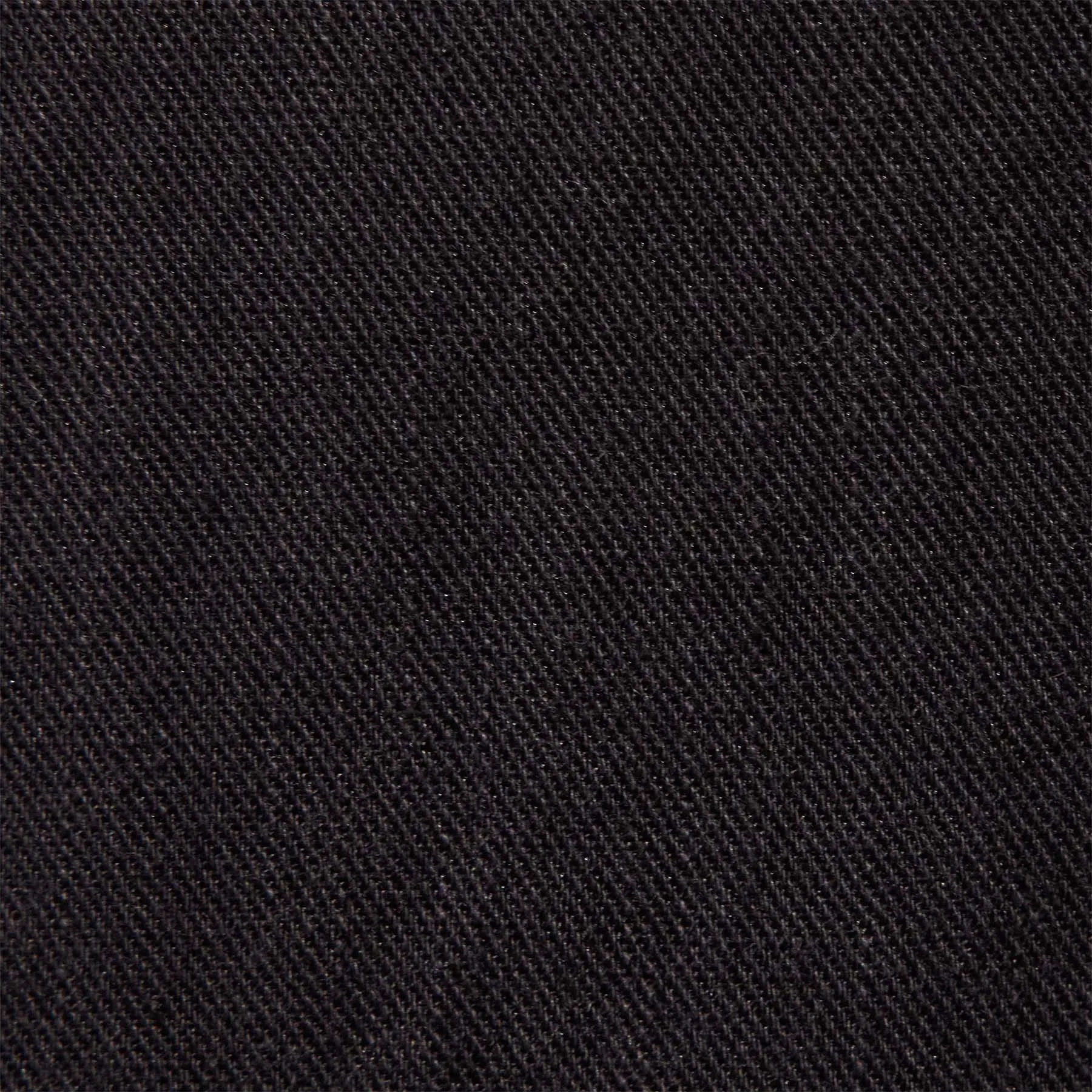 Cotton Linen Twill Pleated Cargo - Black