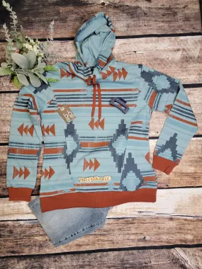 Cruel Women's Southwestern Print Hoodie