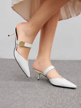 CUCCOO BIZCHIC Women Fashionable And Elegant Pointed High-Heeled Shoes That Are Versatile