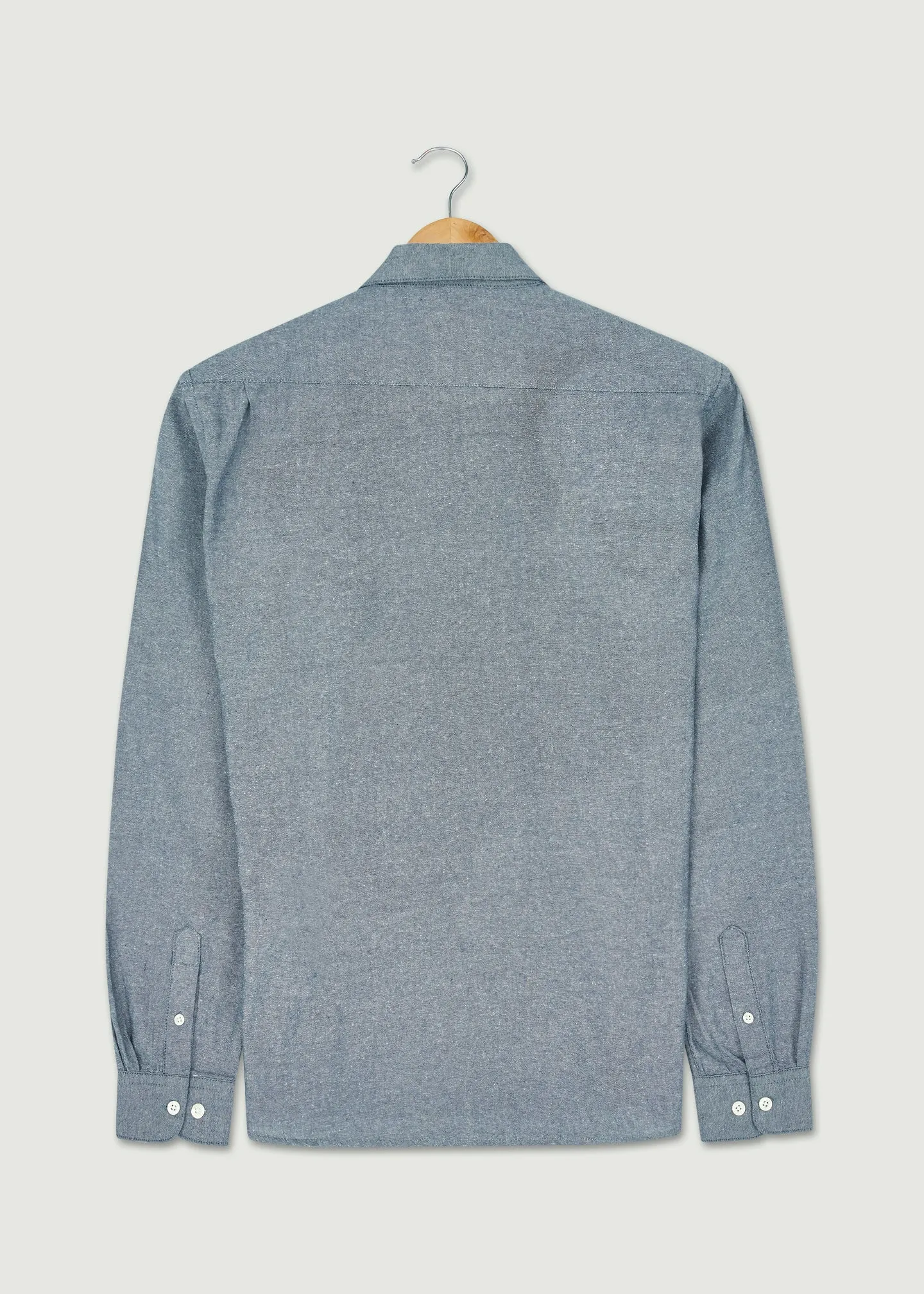 Dane Long Sleeve Shirt - Dark Indigo