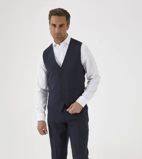 Darwin Navy Waistcoat