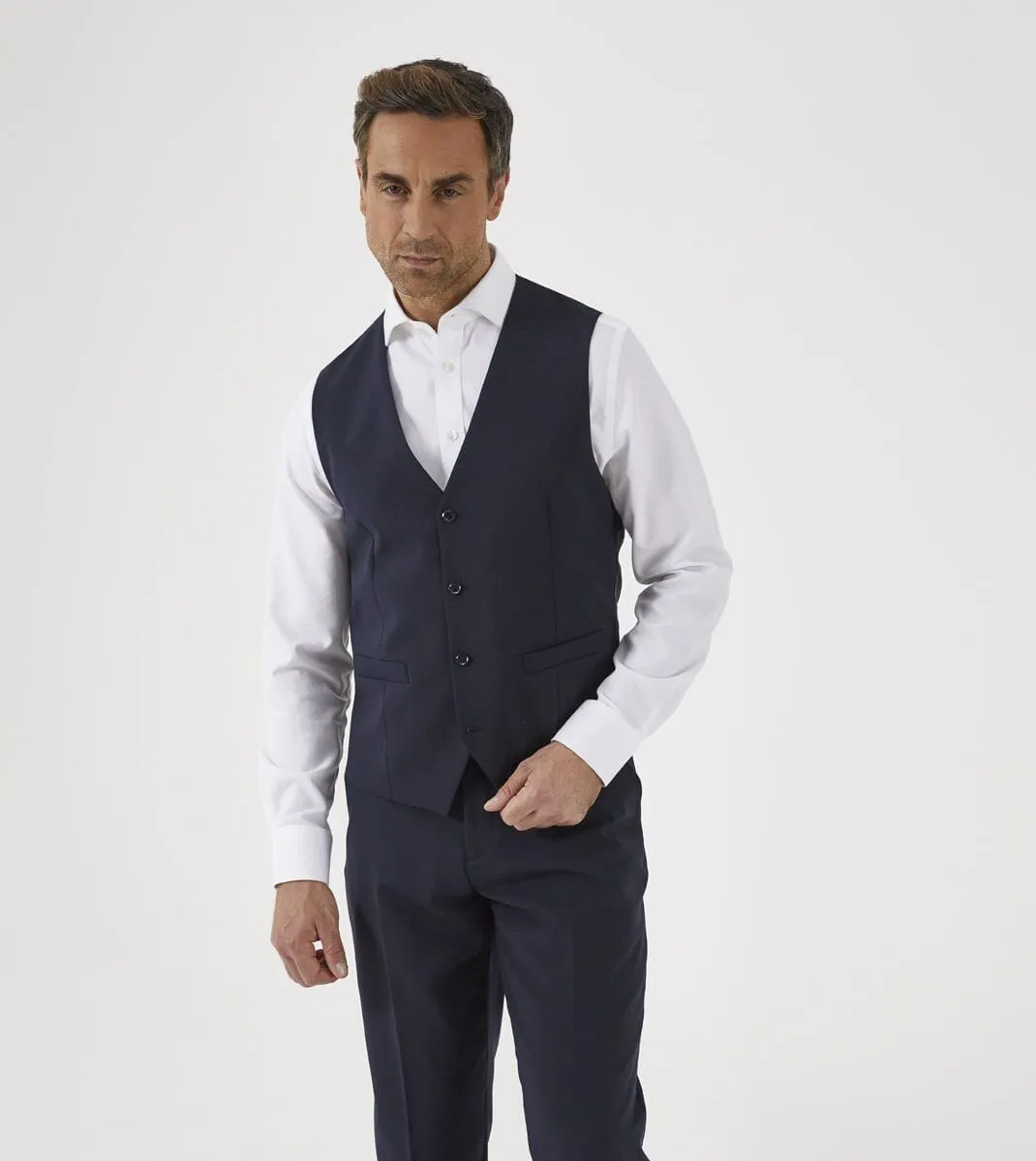 Darwin Navy Waistcoat