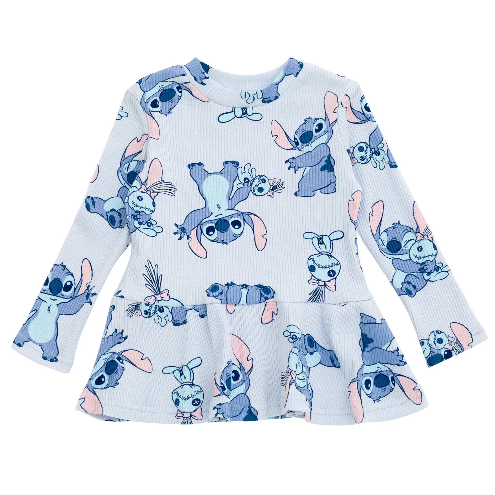 Disney Lilo & Stitch Stitch Peplum T-Shirt and Pants Outfit Set