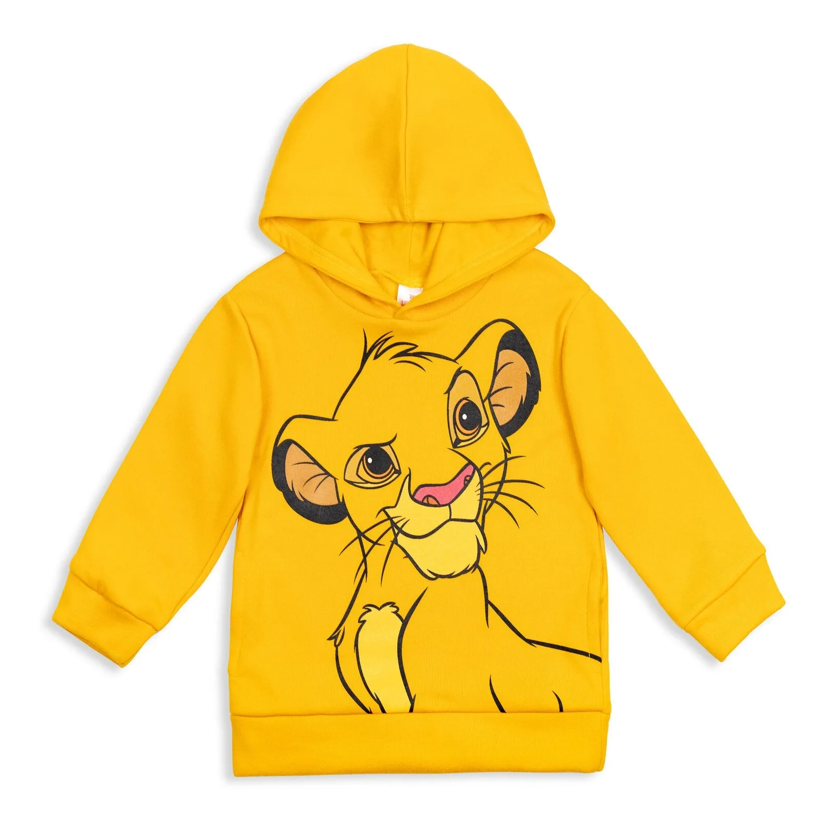 Disney Lion King Simba Fleece Pullover Hoodie and Pants Outfit Set