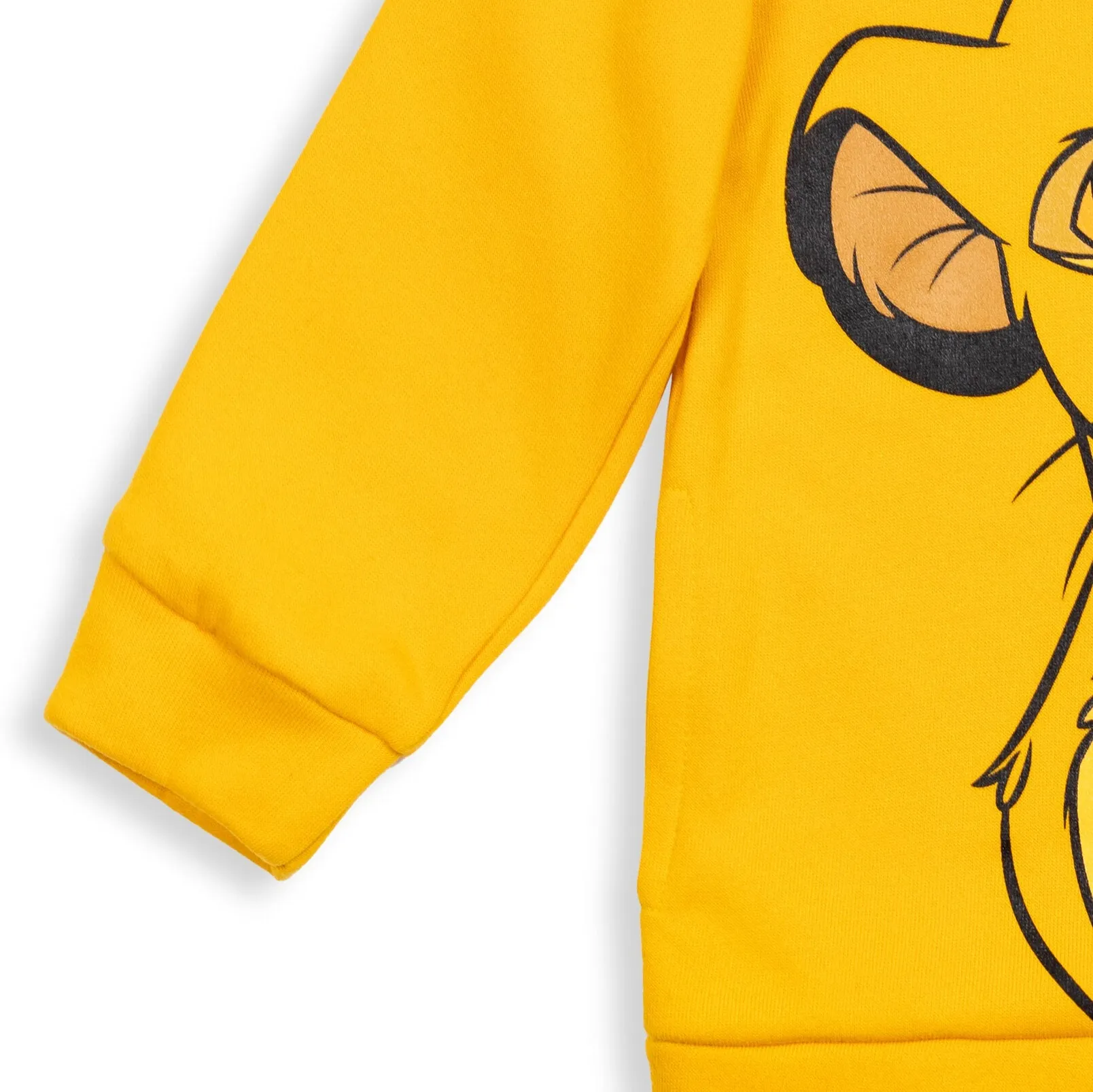 Disney Lion King Simba Fleece Pullover Hoodie and Pants Outfit Set