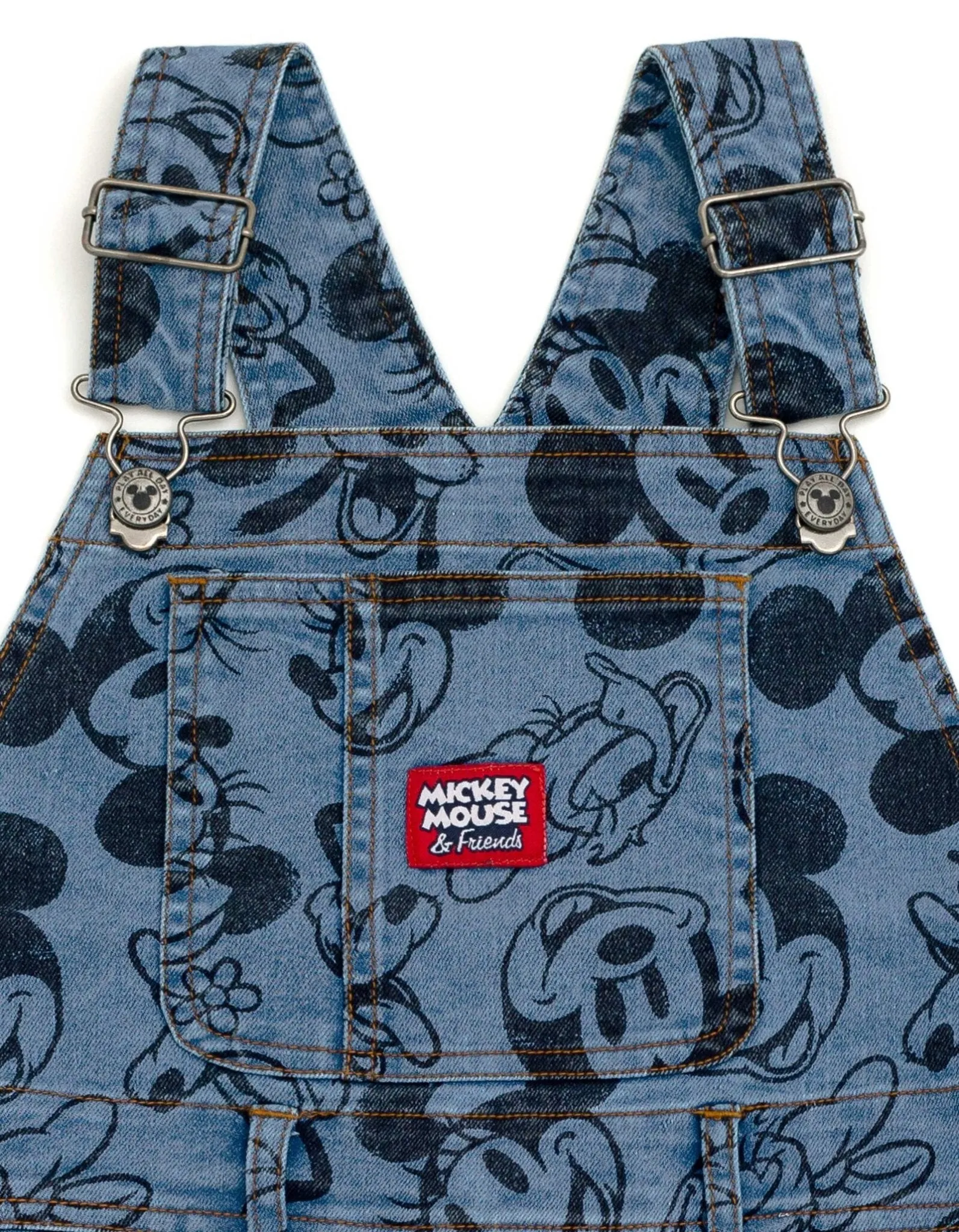 Disney Mickey Mouse Short Overalls