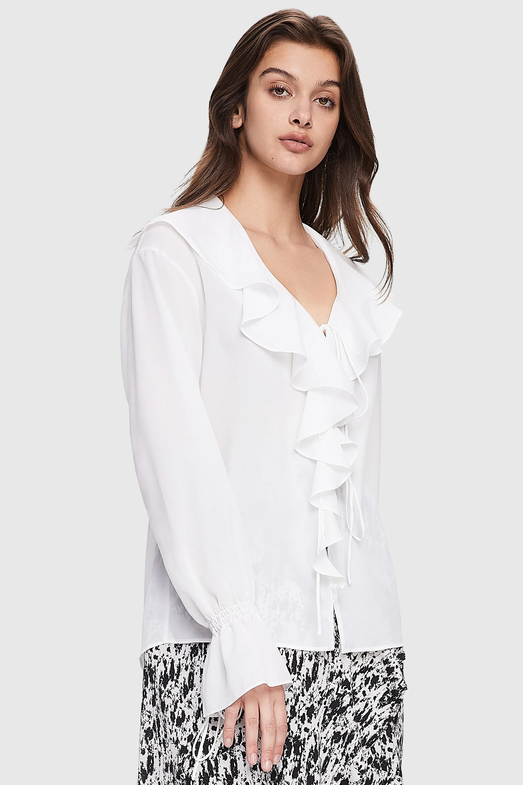 Dressy Casual Chiffon Blouse