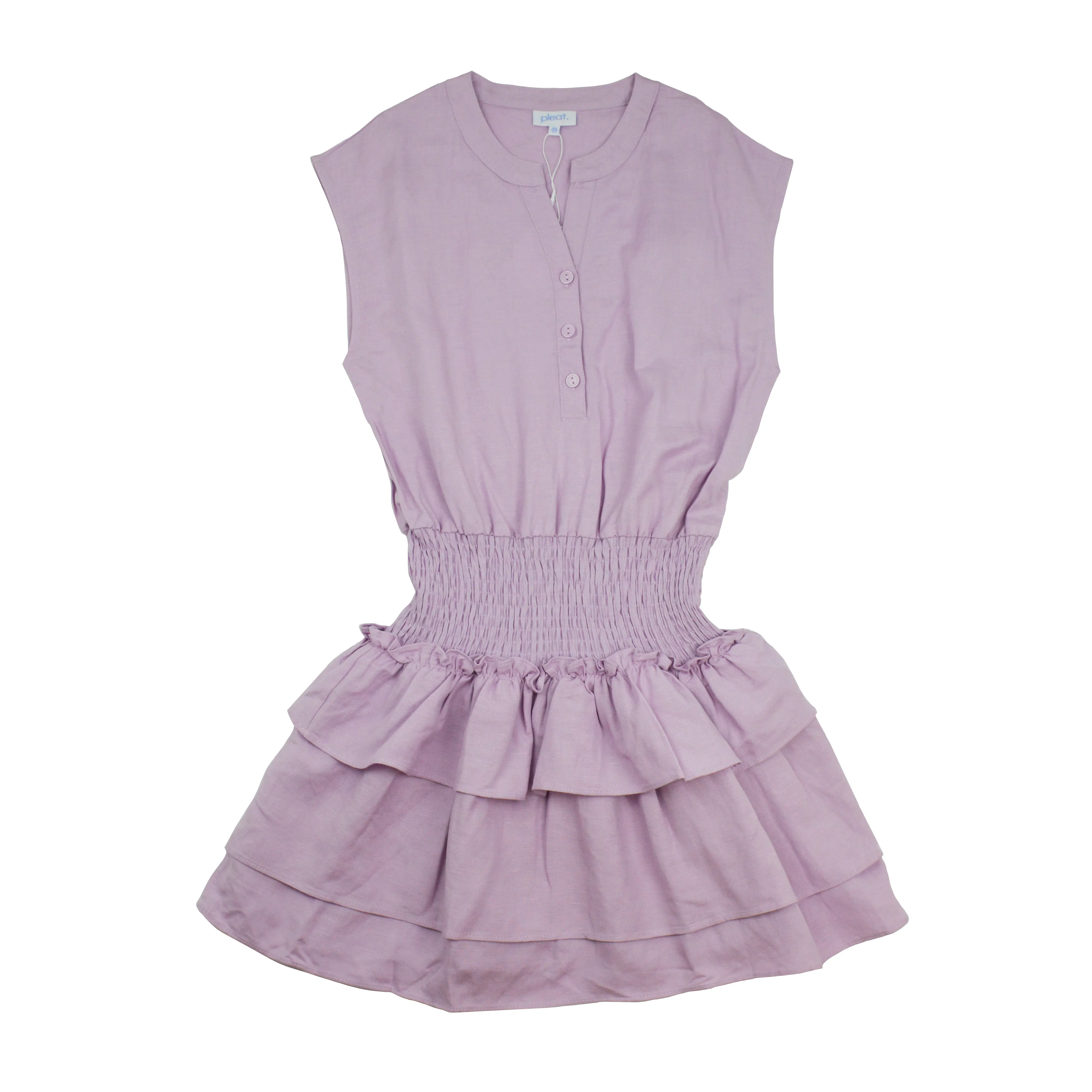 Drew Dress | Lilac Linen (10, 14, 16)