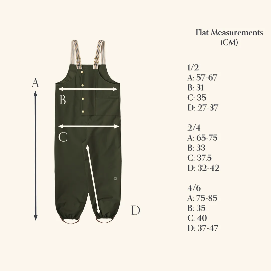 Dungaree Rain Pants