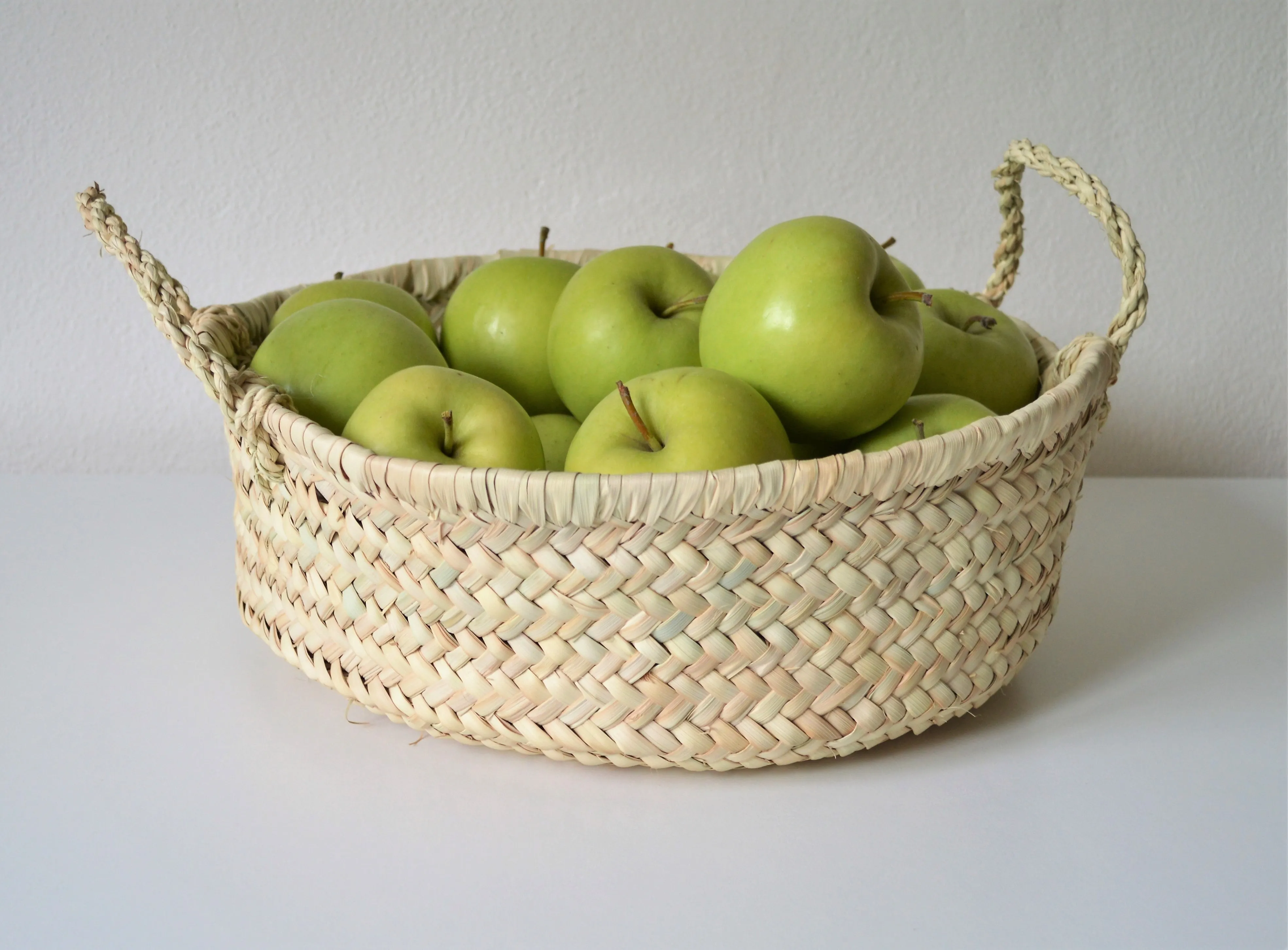 Egyptian Braided round basket for bread & Versatile