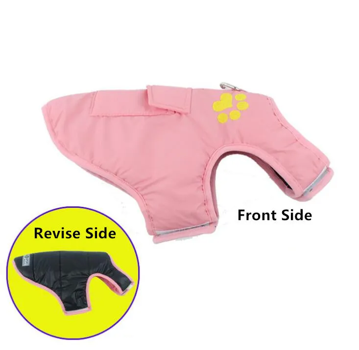 Gooby Padded Cold Weather Vest Reversible For Loved Dog