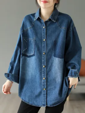 Got A Beautiful Loose Stylish Denim Ladies Jacket