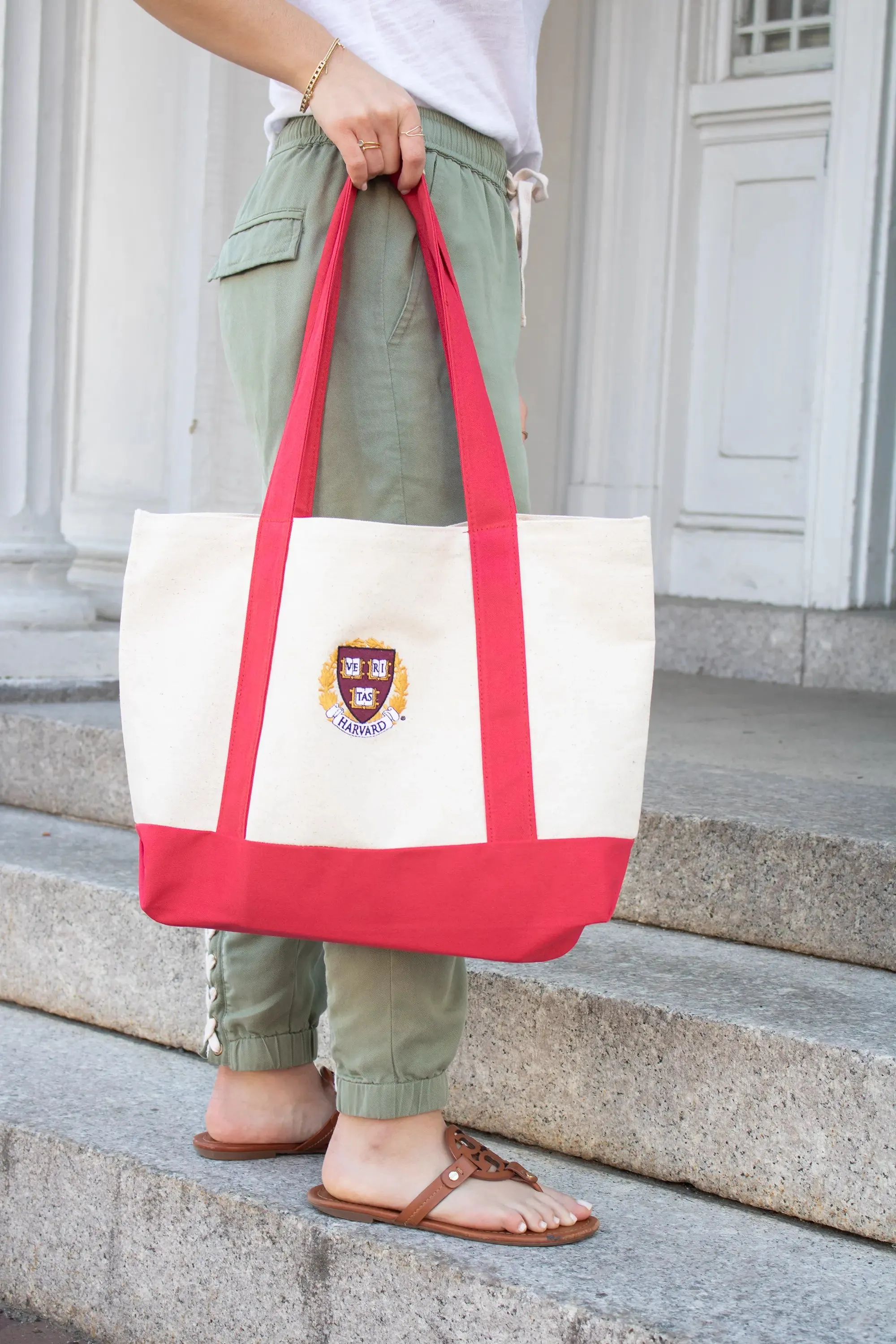 Harvard Crest Tote Bag