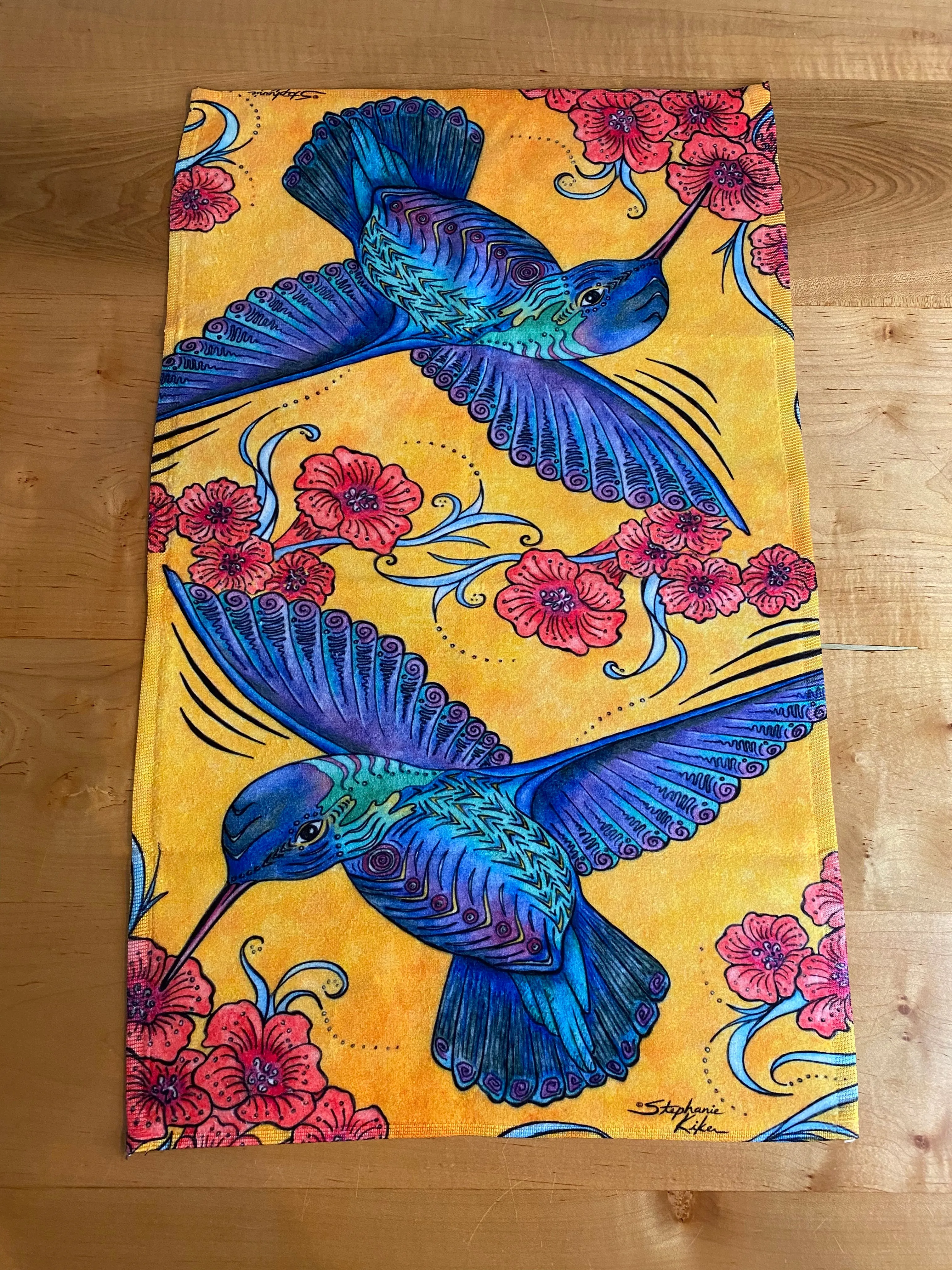 Hummingbird Hand Towel