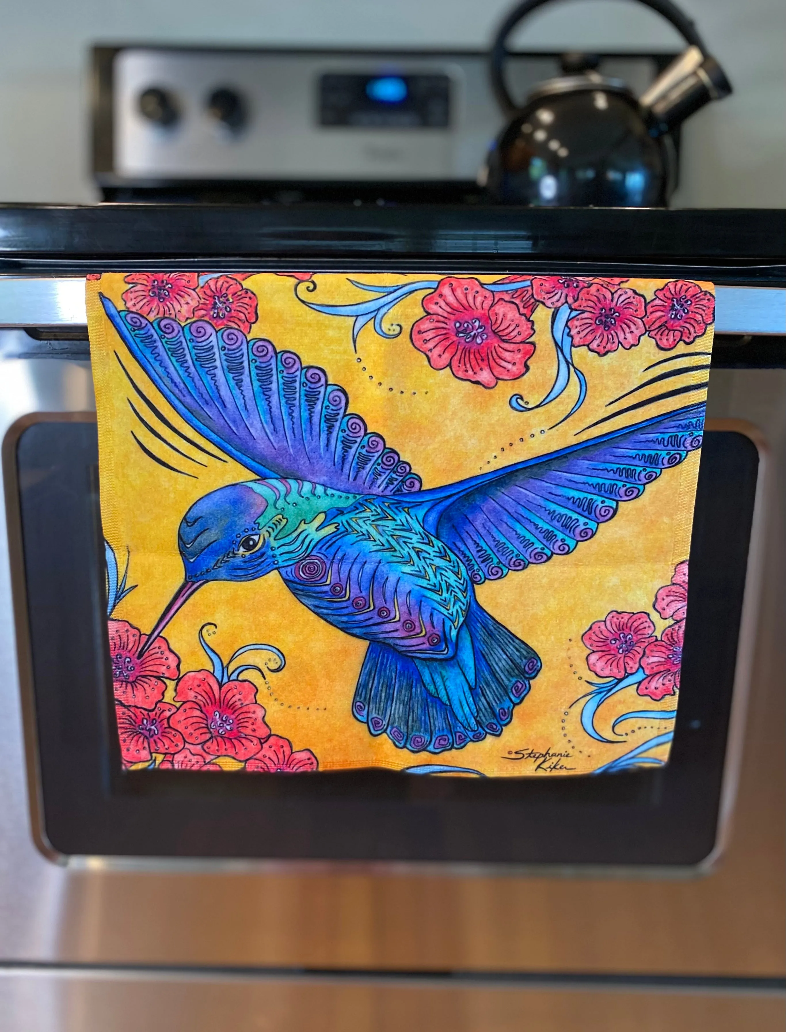 Hummingbird Hand Towel