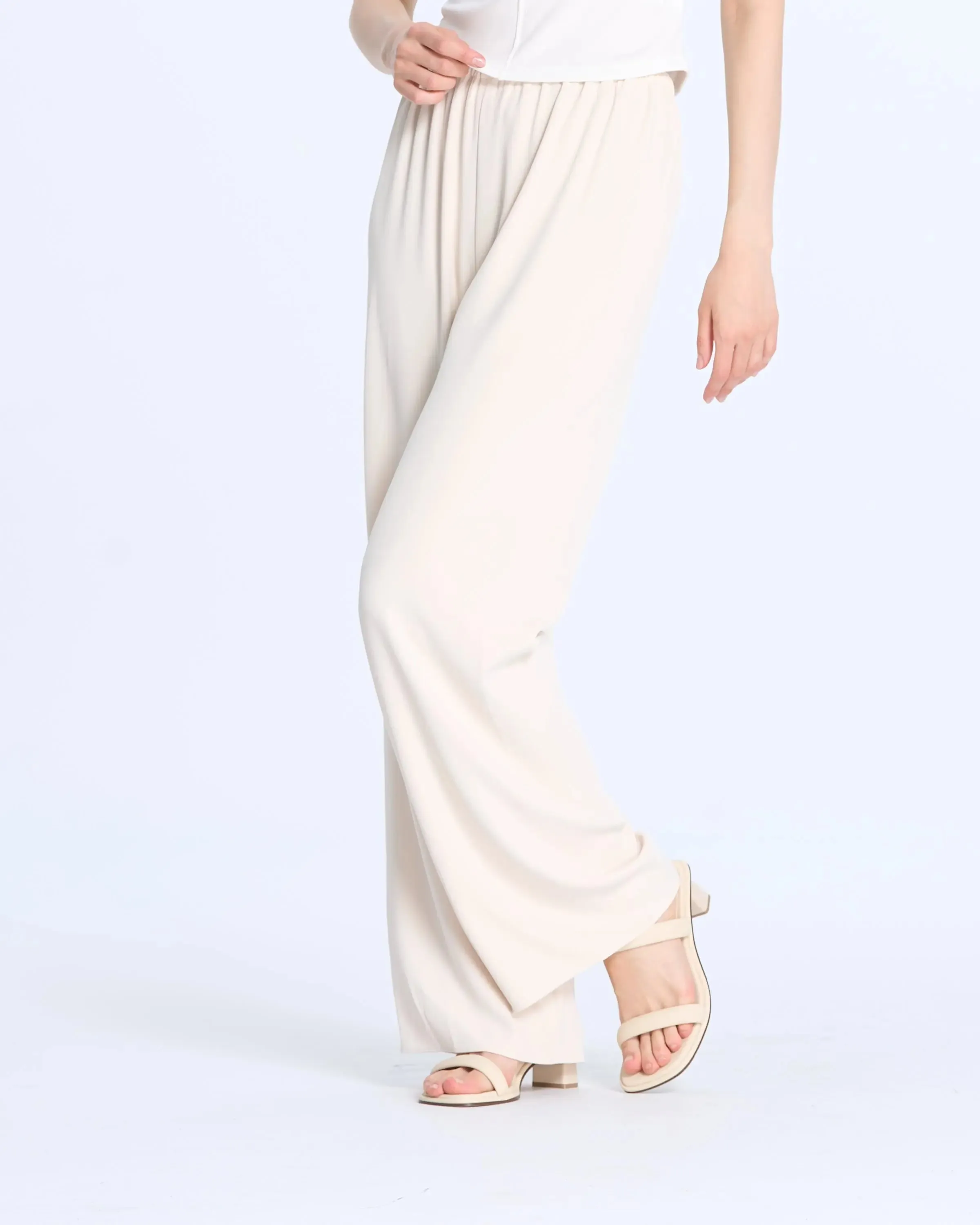 K0431 Basic Wide Leg Pants