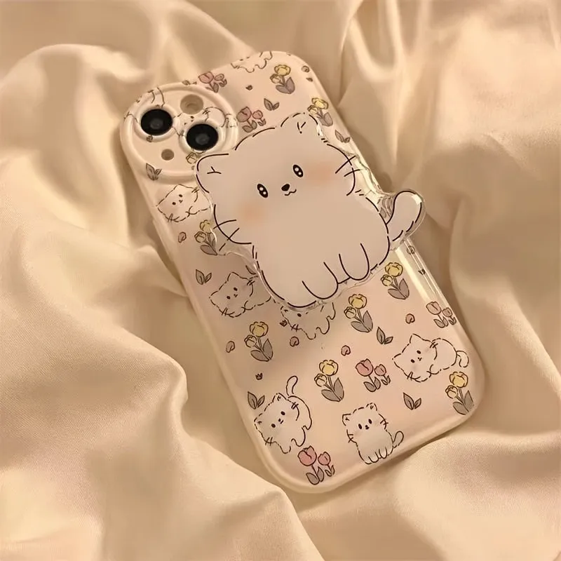 Kawaii Cat Cute iPhone Case